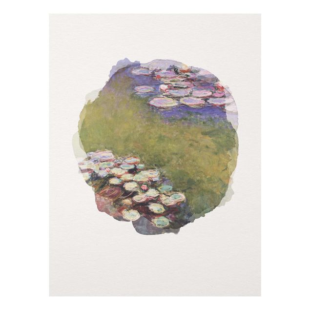 Art styles WaterColours - Claude Monet - Water Lilies