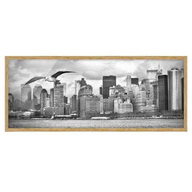 Black and white framed pictures No.YK1 New York II