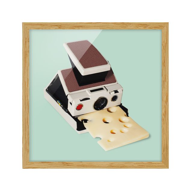 Framed art prints Camera With Cheese