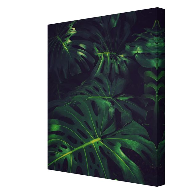 Prints green Monstera Jungle