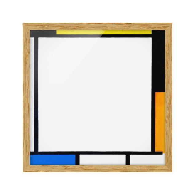 Art posters Piet Mondrian - Composition II