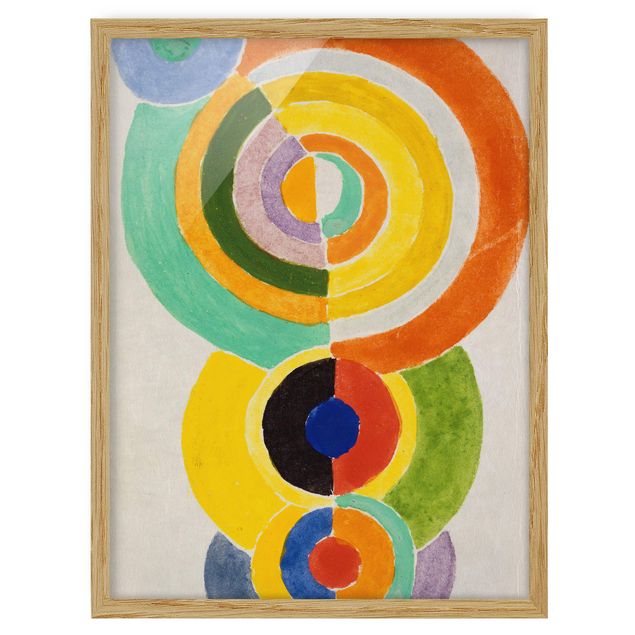 Abstract art prints Robert Delaunay - Rhythm I