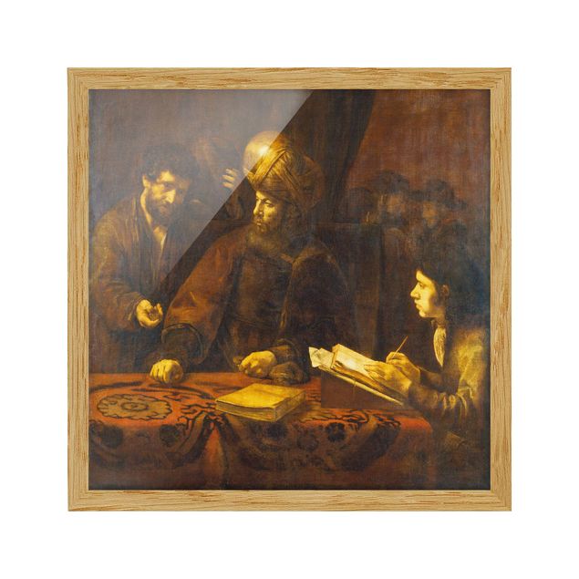 Prints baroque Rembrandt Van Rijn - Parable of the Labourers