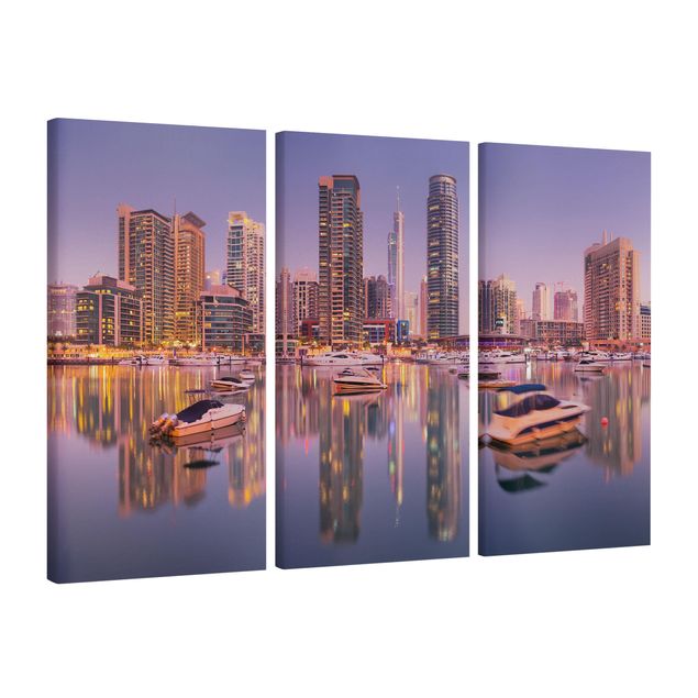 Architectural prints Dubai Skyline And Marina