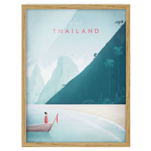 Beach prints Travel Poster - Thailand