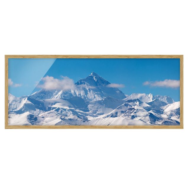 Contemporary art prints Mount Everest