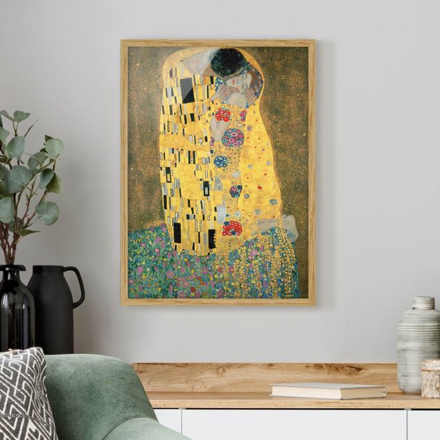 Art deco prints Gustav Klimt - The Kiss