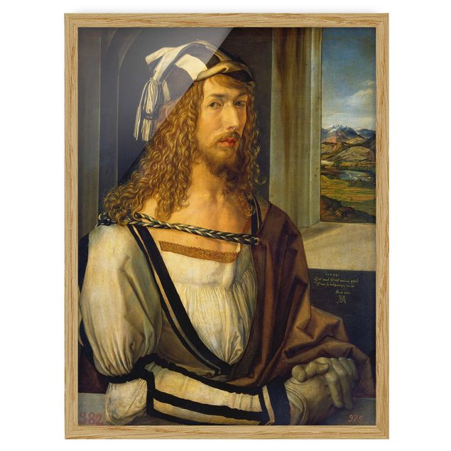 Prints trees Albrecht Dürer - Self-portrait at 26