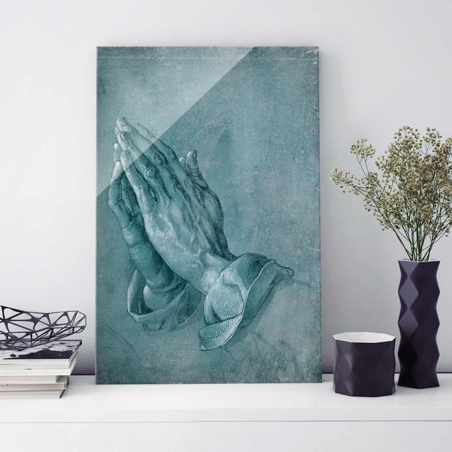 Magnettafel Glas Albrecht Dürer - Study Of Praying Hands