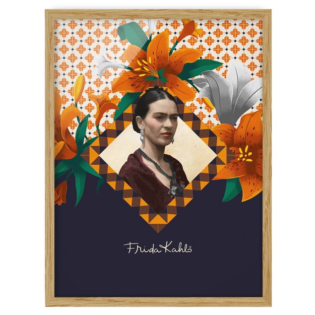 Prints flower Frida Kahlo - Lilies