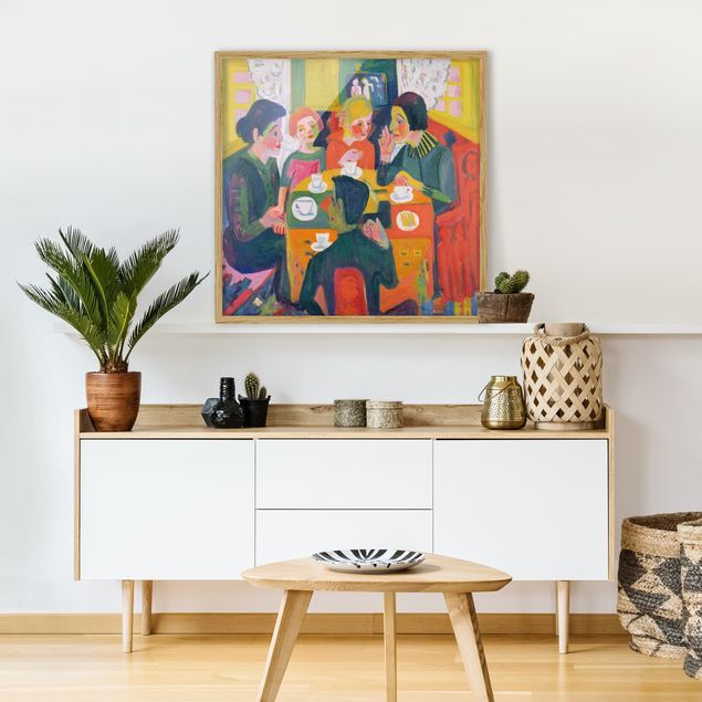 Canvas art Ernst Ludwig Kirchner - Coffee Table