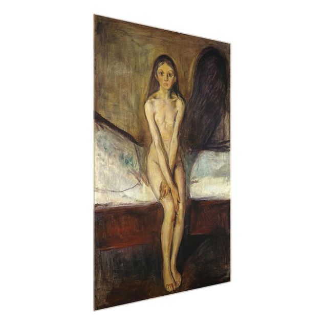 Post impressionism art Edvard Munch - Puberty