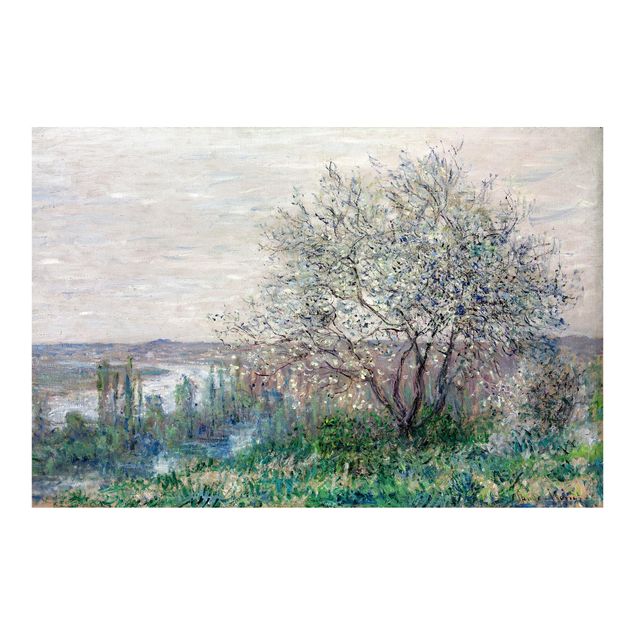 Wallpapers landscape Claude Monet - Spring in Vétheuil