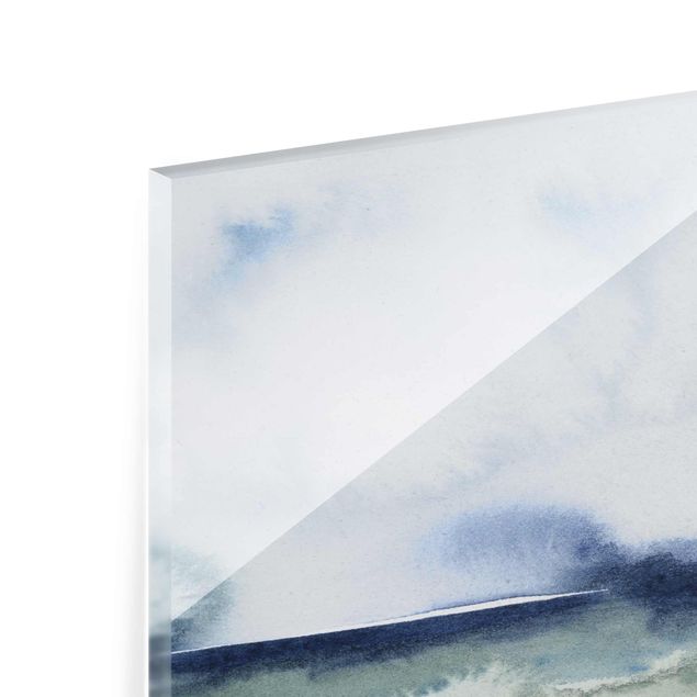 Abstract art prints Ocean Waves I