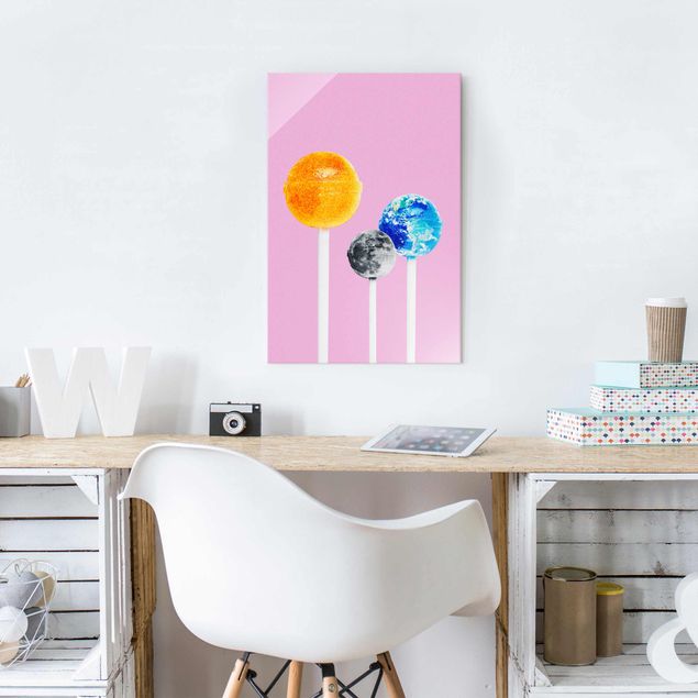 Kitchen Lollipops With Planets