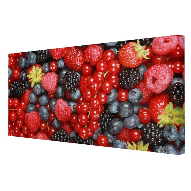 Red print Fruity Berries