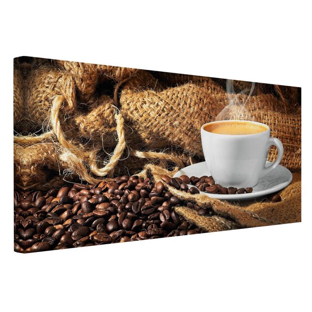 Coffee canvas Morning Coffee