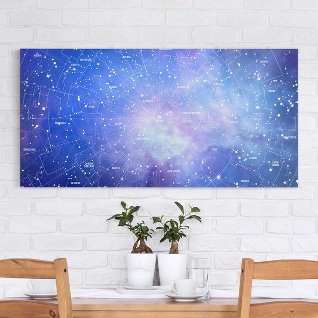 Kitchen Stelar Constellation Star Chart