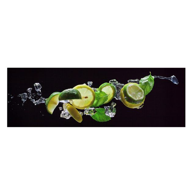 Canvas prints fruits and vegetables Mojito Ingredients