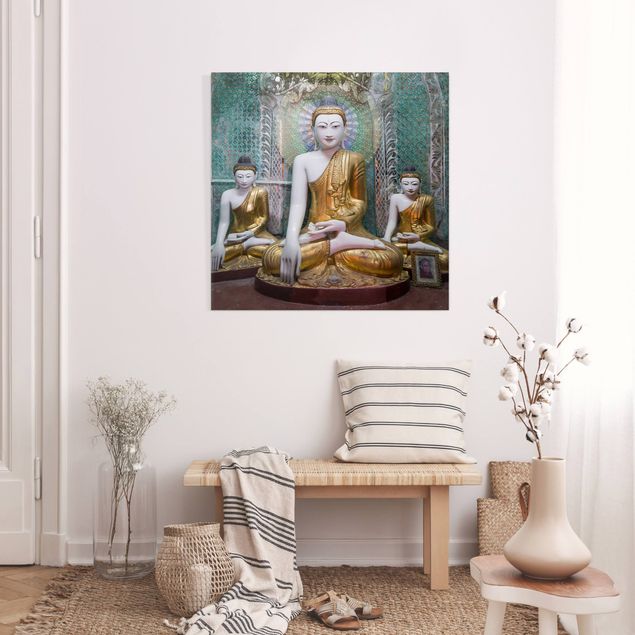 Canvas Asia Buddha Statues