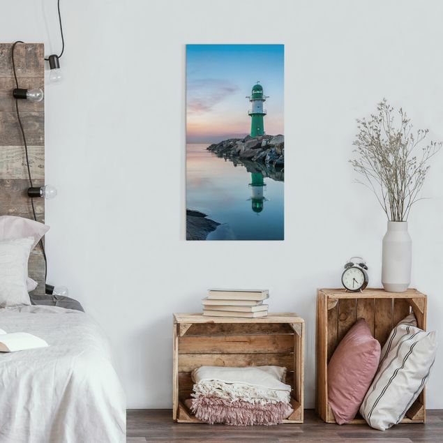 Prints landscape Sunset at the Lighthouse