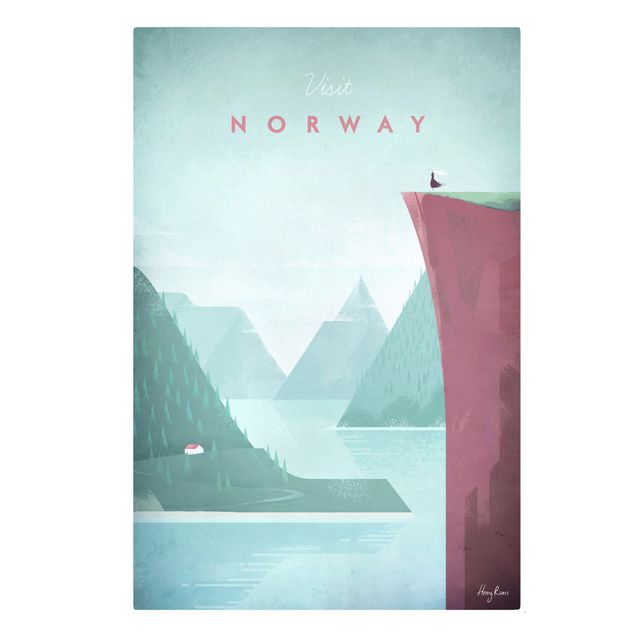 Art posters Travel Poster - Norway