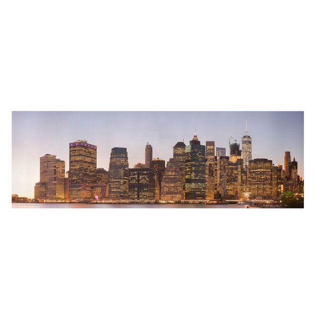 Architectural prints View Of Manhattan Skyline