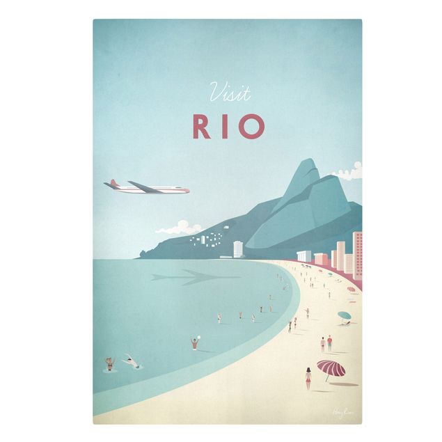 Art prints Travel Poster - Rio De Janeiro