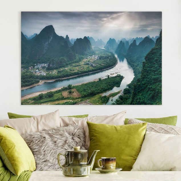 Kitchen View Of Li River And Valley