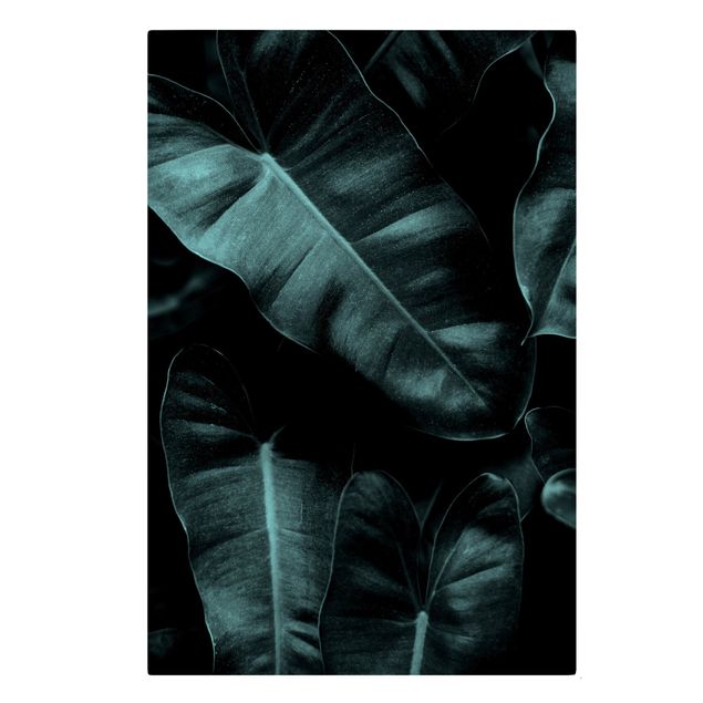 Prints floral Jungle Leaves Dark Green