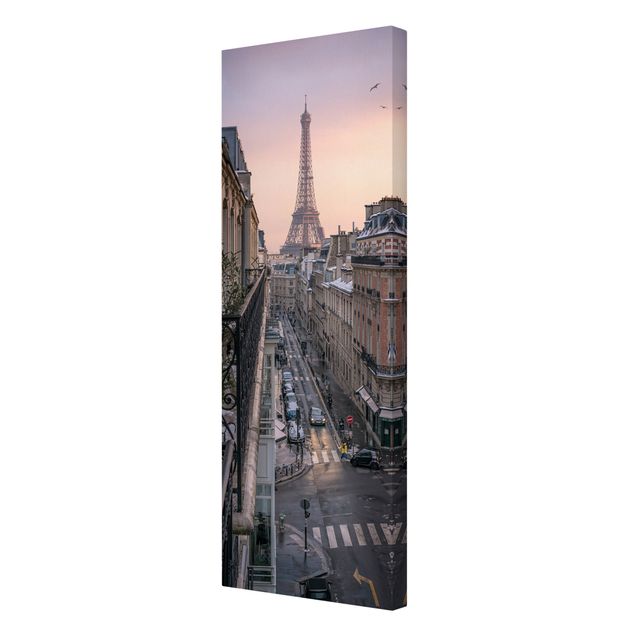 Architectural prints The Eiffel Tower In The Setting Sun