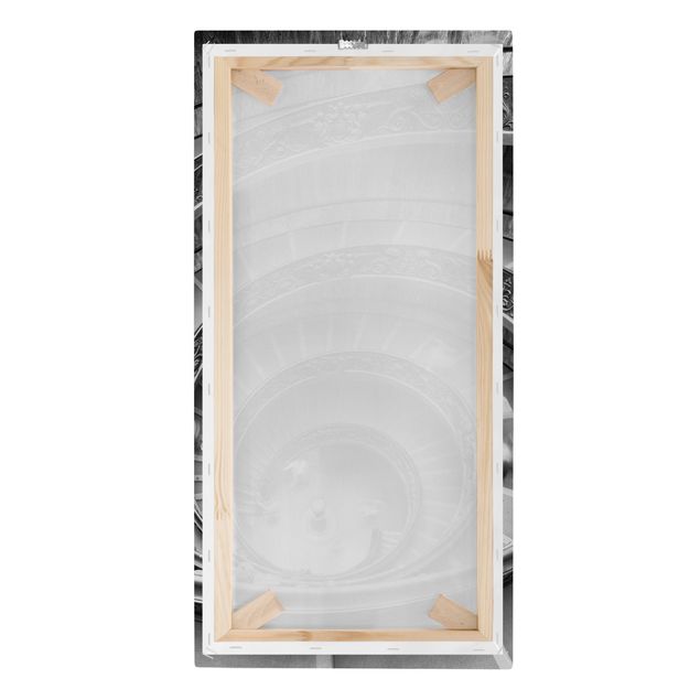 Black and white wall art Bramante Staircase