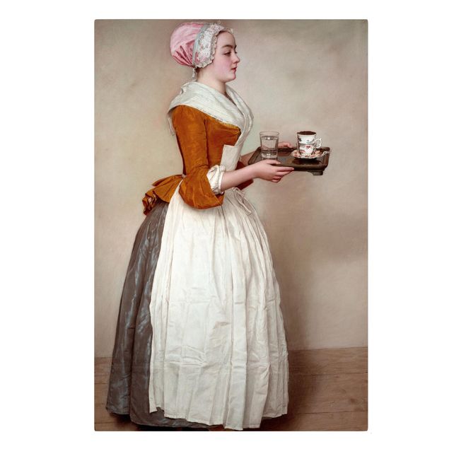 Vintage posters Jean Etienne Liotard - The Chocolate Girl