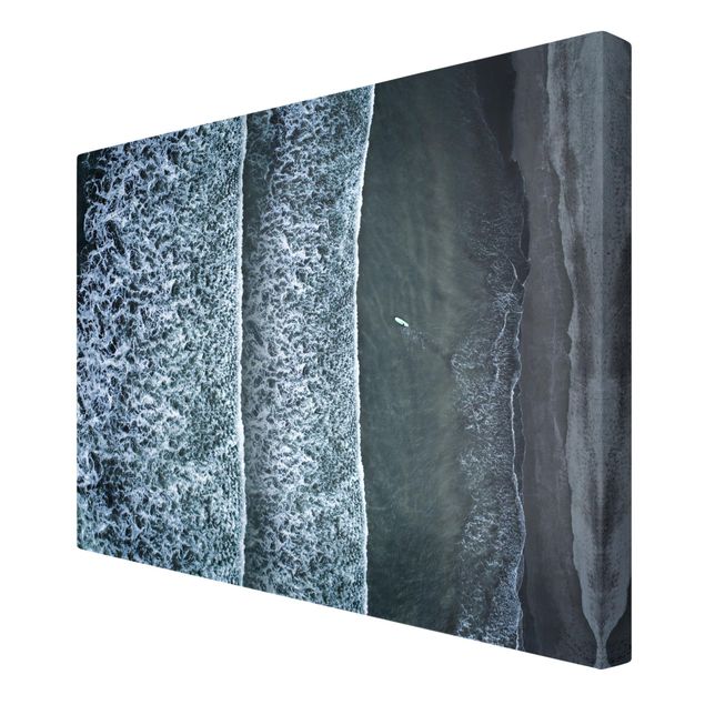 Landscape canvas wall art Aerial View - The Challenger