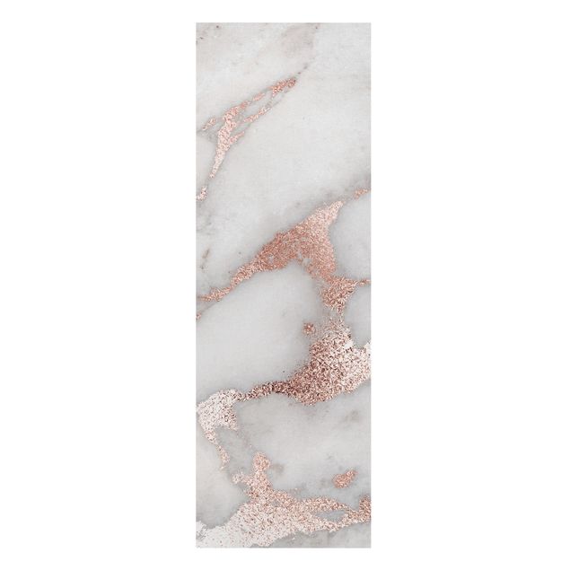Abstract canvas wall art Marble Look With Glitter