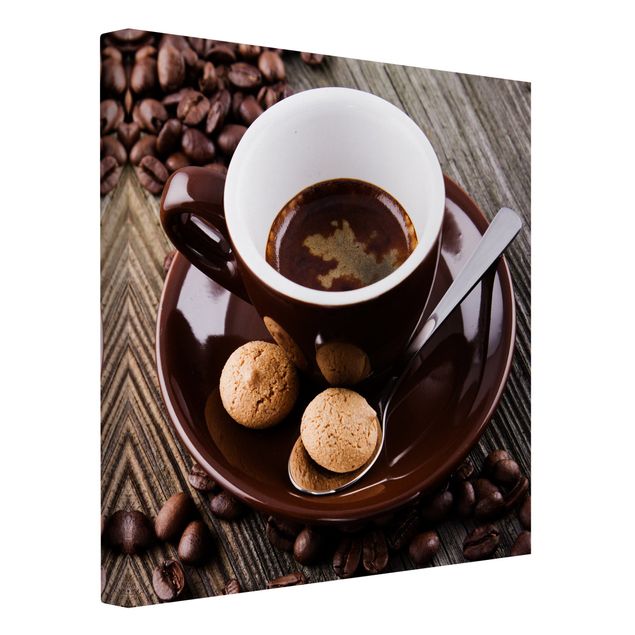 Contemporary art prints Coffee Mugs With Coffee Beans