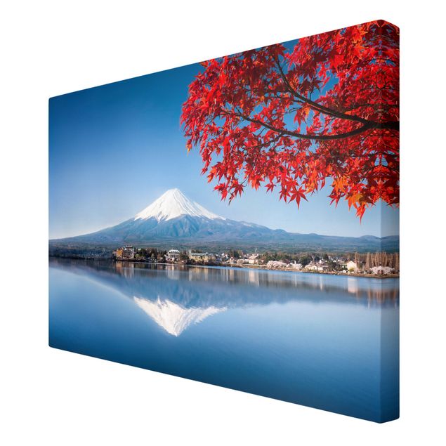 Canvas landscape Mt. Fuji In The Fall