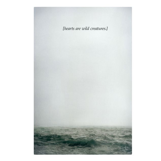 Sea prints Poetic Landscapes - Hearts