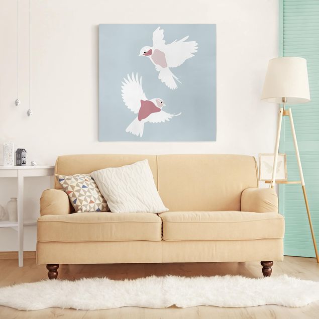 Art styles Line Art Pigeons Pastel