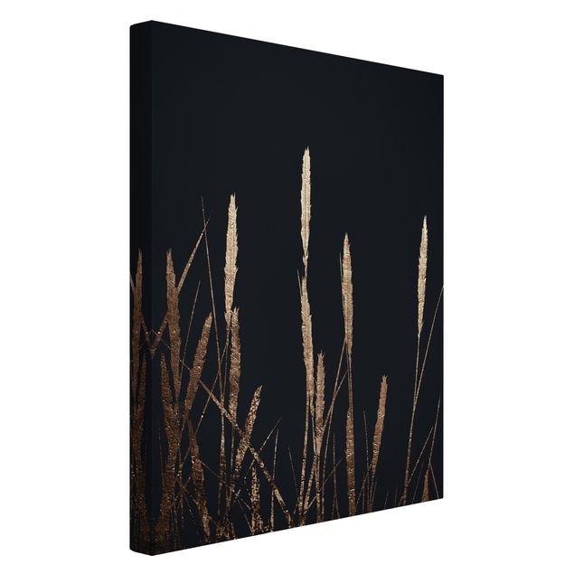 Art prints Graphical Plant World - Golden Reed