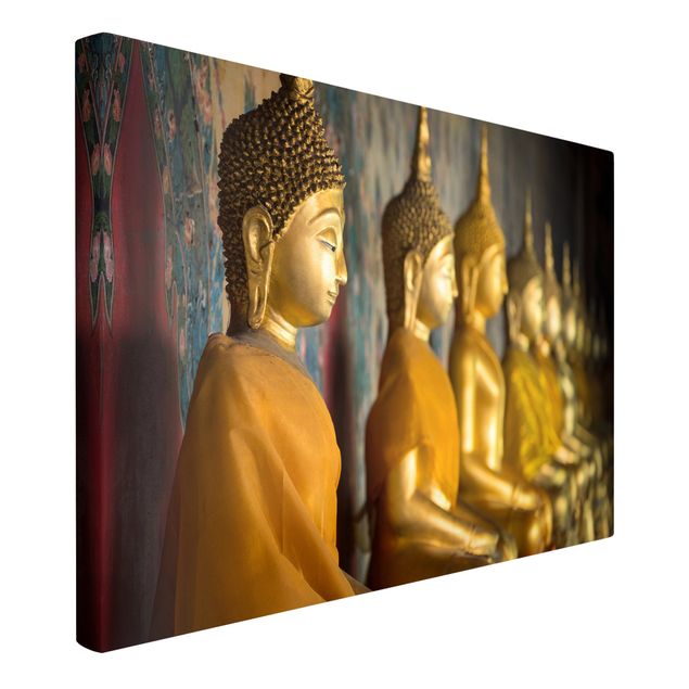 Modern art prints Golden Buddha Statue