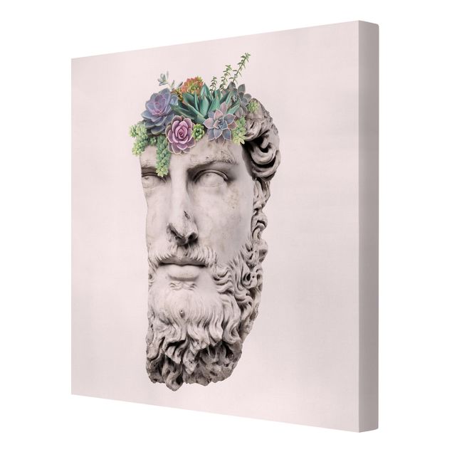 Jonas Loose Art Head With Succulents