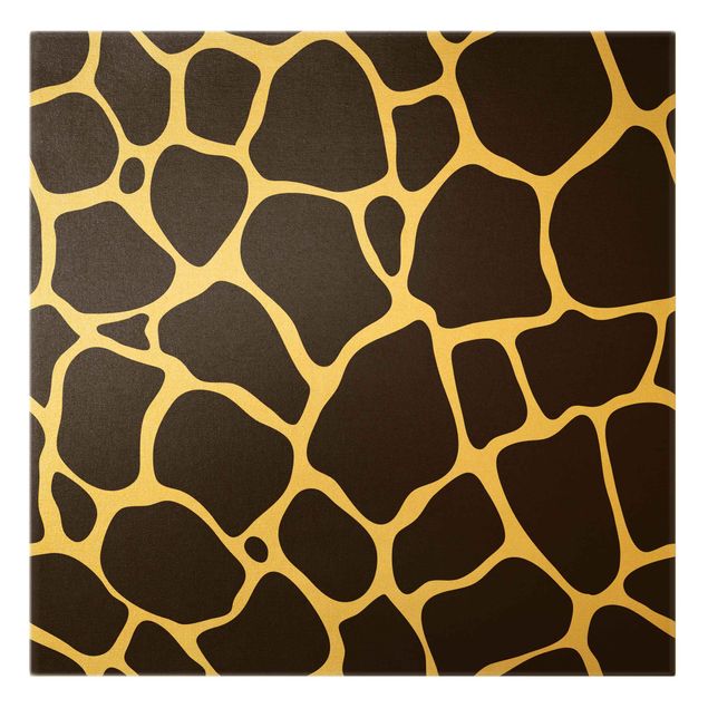 Animal canvas art Giraffe Print