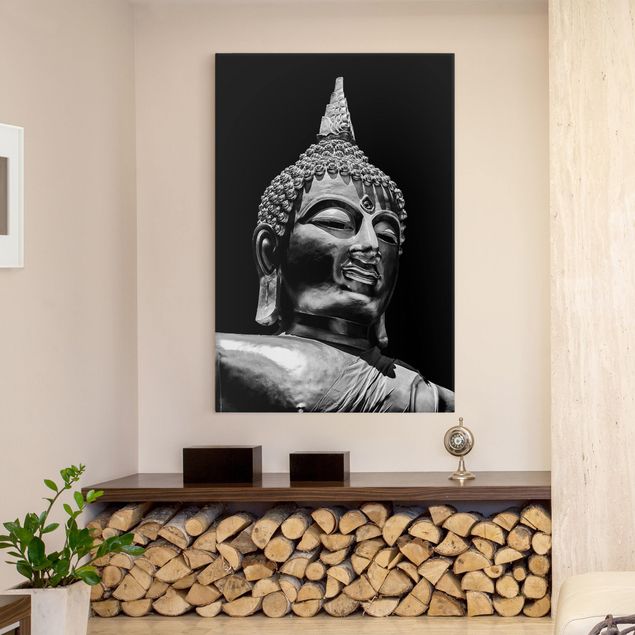 Art posters Buddha Statue Face