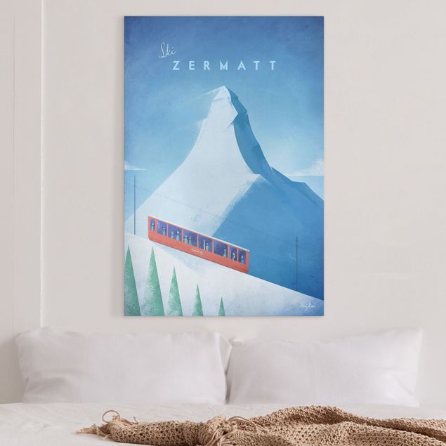 Kitchen Travel Poster - Zermatt