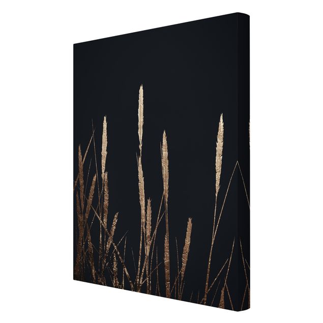 Flower print Graphical Plant World - Golden Reed