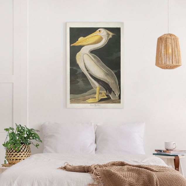 Prints vintage Vintage Board White Pelican