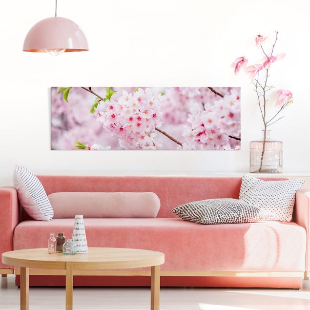 Asian wall prints Japanese Cherry Blossoms