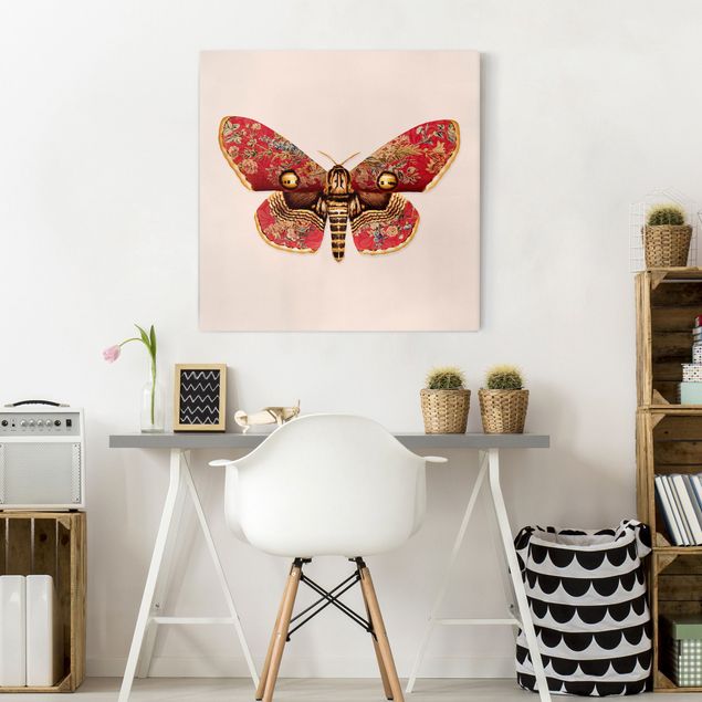 Art posters Vintage Moth