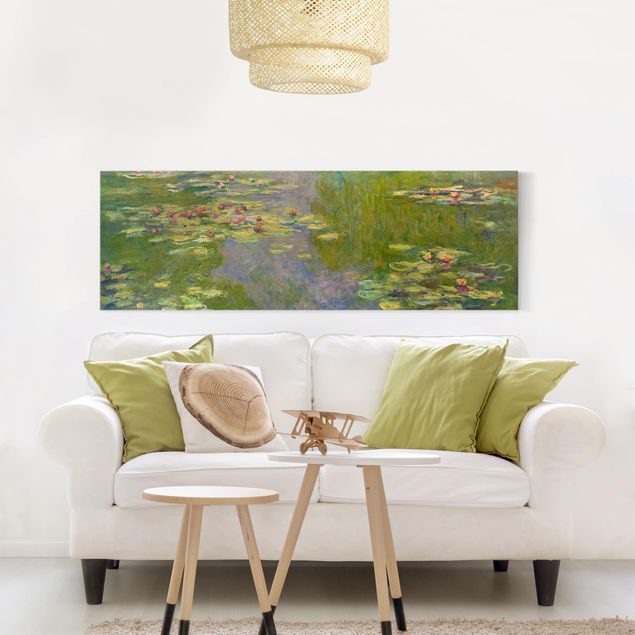 Art style Claude Monet - Green Waterlilies